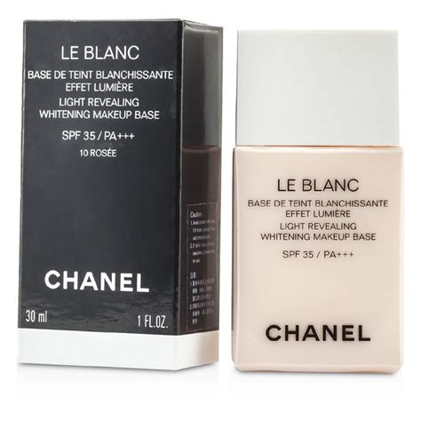 chanel le blanc light revealing whitening makeup base ราคา|เบส Chanel LE BLANC ดีไหมคะ .